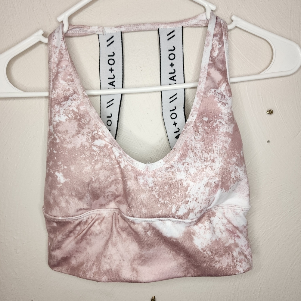 Jo + Jax tie dye sport bra size xs